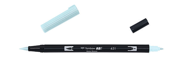 Tombow ABT Dual Brush Pen 451 sky blue