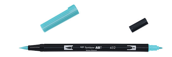 Tombow ABT Dual Brush Pen 452 bleu process