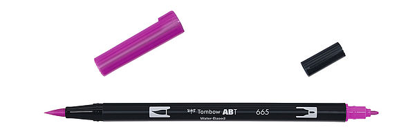 Tombow ABT Dual Brush Pen 665 violet