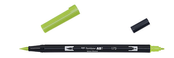 Tombow ABT Dual Brush Pen 173 willow green