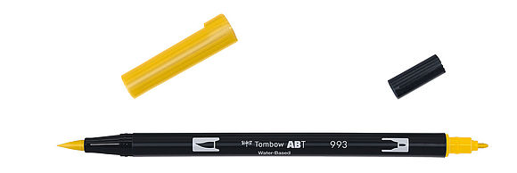 Tombow ABT Dual Brush Pen 993 orange chrome